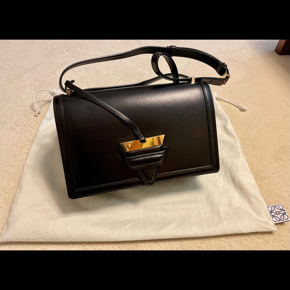 Loewe Black and Gold Women's Bag